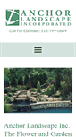 Mobile Screenshot of anchorflowerandgardenshoppe.com